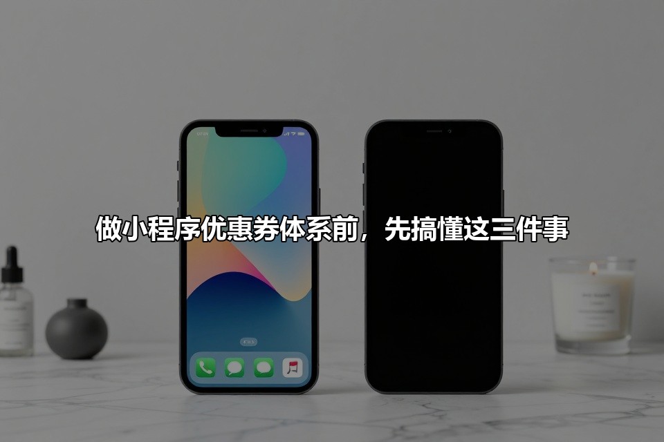 做小程序优惠券体系前,先搞懂这三件事