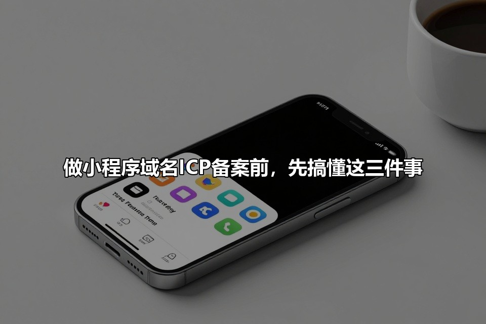 做小程序域名ICP备案前，先搞懂这三件事