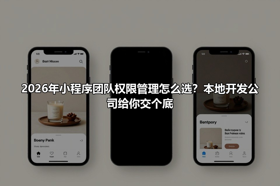 2026年小程序团队权限管理怎么选?本地开发公司给你交个底