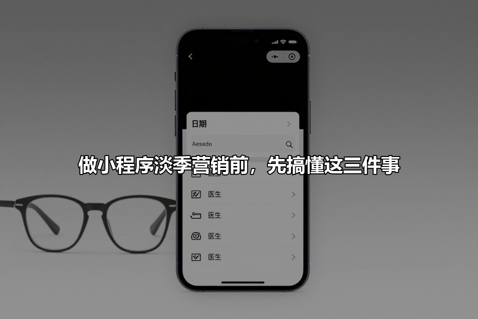 做小程序淡季营销前,先搞懂这三件事