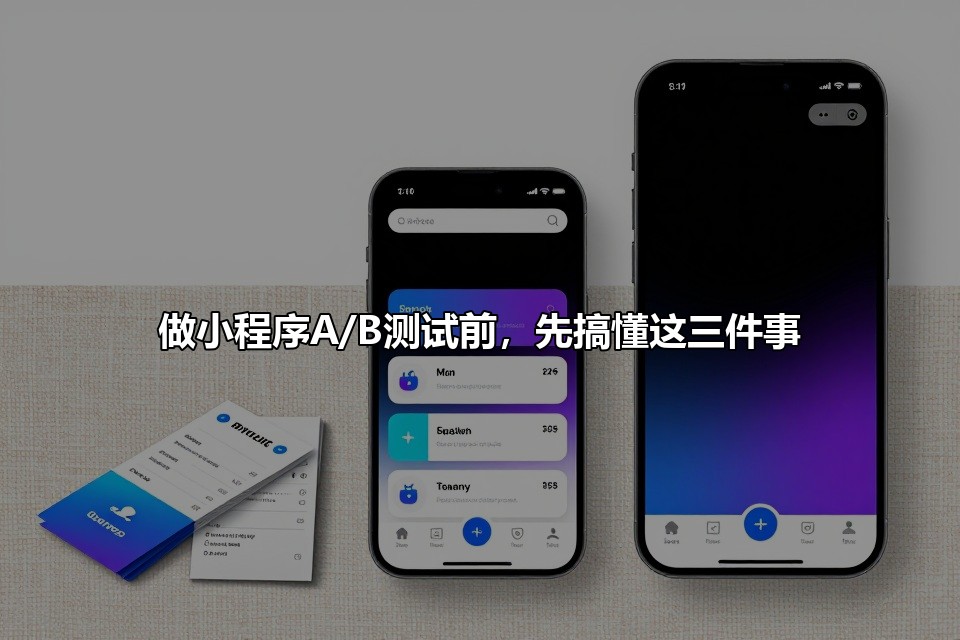 做小程序A/B测试前,先搞懂这三件事