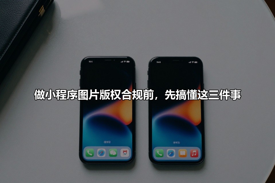 做小程序图片版权合规前,先搞懂这三件事