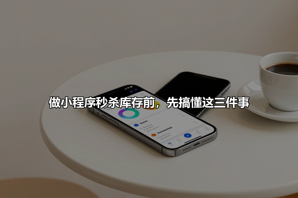 做小程序秒杀库存前,先搞懂这三件事