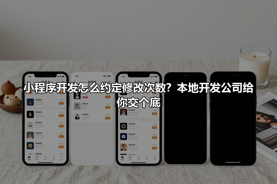 小程序开发怎么约定修改次数?本地开发公司给你交个底
