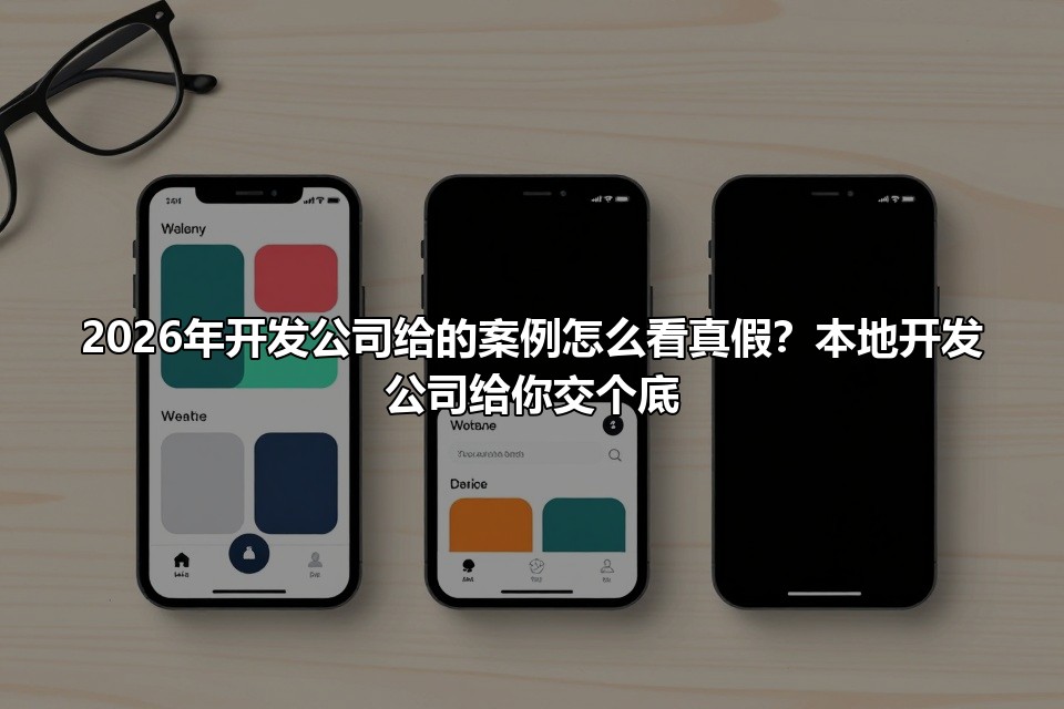 2026年开发公司给的案例怎么看真假?本地开发公司给你交个底