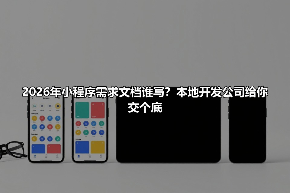 2026年小程序需求文档谁写？本地开发公司给你交个底