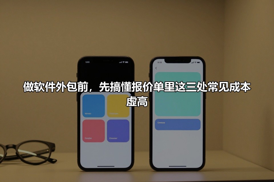 做软件外包前，先搞懂报价单里这三处常见成本虚高