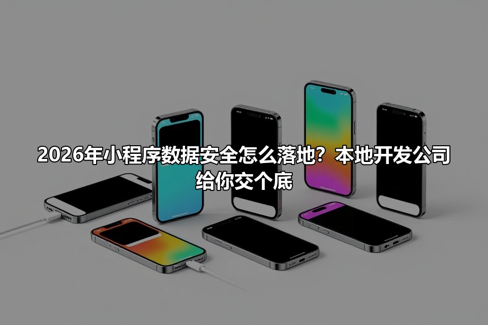 2026年小程序数据安全怎么落地?本地开发公司给你交个底