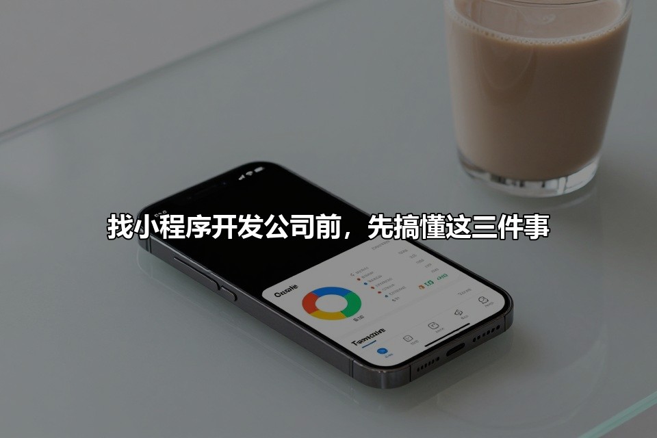 找小程序开发公司前,先搞懂这三件事
